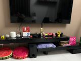TV Stand - Adjustable (Black Color)
