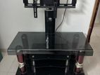 TV stand with holder