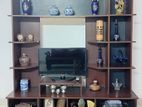TV STAND WITH SHOWCASE