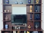 TV stand with showcase