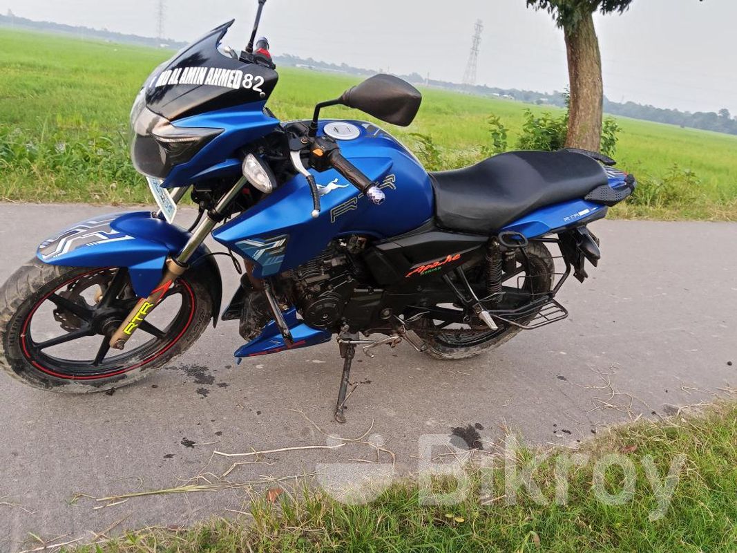 Blue Apache 2018 Model Apache RTR 2018 Non Accident Motorcycles