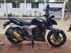 TVS Apache RTR 4V ABS ON TEST BLACK 2023