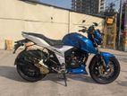 TVS Apache RTR 4V BLUE DD ON TEST 2021