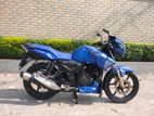 TVS Apache RTR Mad blue 2019