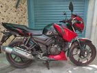 TVS Apache RTR Matte Black & Red 2014