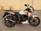 TVS Apache RTR white sd 2017