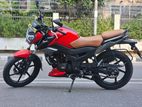 TVS Raider 125 red 2025