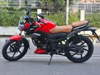 TVS Raider 125 red 2025