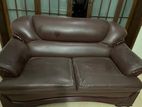 Two Double & One Single Sofa Set (full Leather)