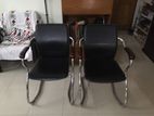 Two office chairs for sale