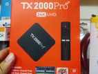 TX 2000 Pro 5G Android TV Box - 24K Ultra HD (Brand New)
