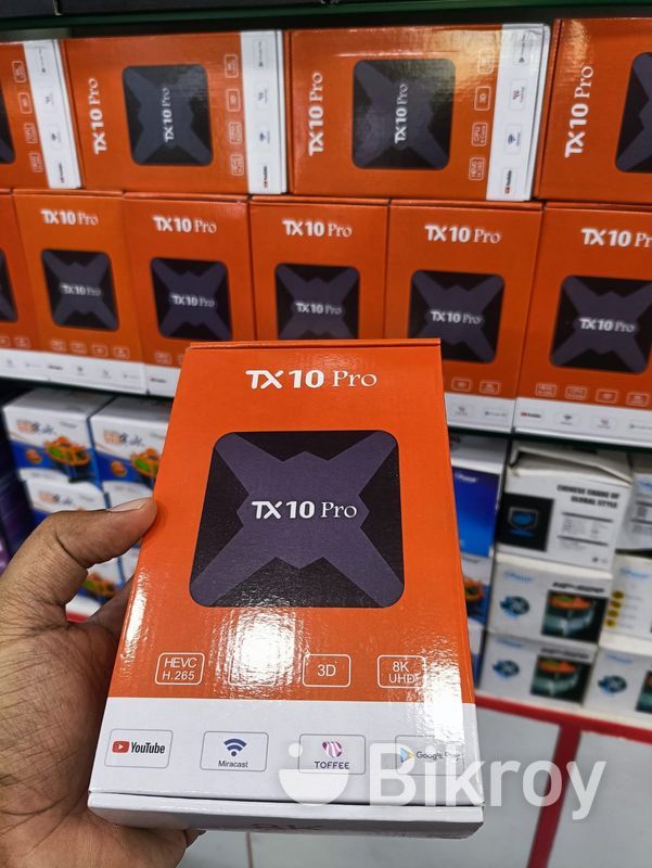 TX10 8GB RAM 4K Android TV Box Price in Bangladesh