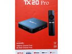 TX20 Pro 12K Ultra HD Smart Android TV Box
