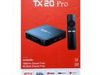 TX20 Pro 8K Android TV Box with Voice Control Remote