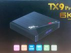 TX9 Pro- 8/128GB Android 4K TV Box With Toffee (700 channel