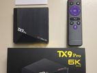 TX9 Pro Android 6K TV Box RAM-8GB, Rom-128GB