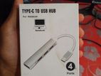 Type C to Usb Hub