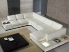 U SHAPE SOFA WITH LED LIGHT