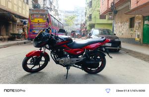 Bajaj Pulsar 150 red and black 2017 for Sale