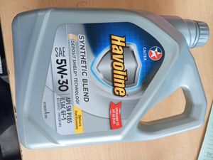 caltex Havoline 5w-30 synthetic blend for Sale