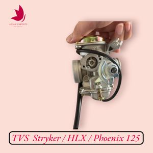 Carburetor Of Tvs Stryker / Victor/ Phoenix/ Hlx 125 Cc **(OUT STOCK) for Sale