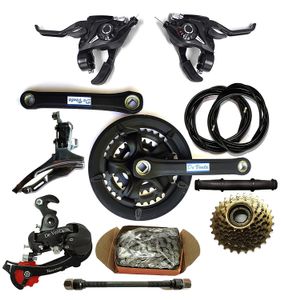 Complete Set of 21 Speed Bicycle Gear Bike Parts & Accessories for Sale Complete Set of 21 Speed Bicycle Gear Bike Parts & Accessories for Sale
