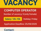 Computer Operator