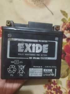 Exide 12.4v Battery for Sale