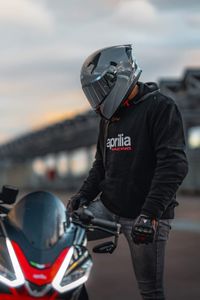 Gloss Grey Helmet for Sale