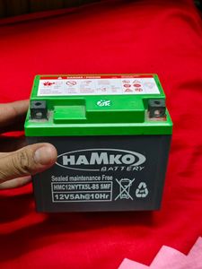 Hamko HMC12NYTX5L-BS Smf Battery for Bike for Sale