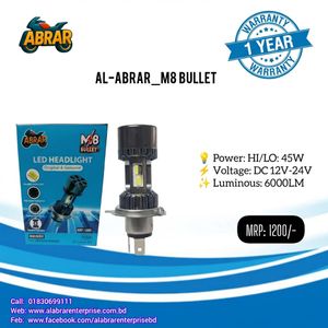 M-8 BULLET LED HEADLIGHT [Original & Genuine] 65652 for Sale