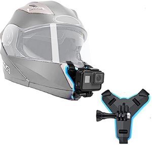 Motorcycle helmet mount chin bracket with mobile for Sale