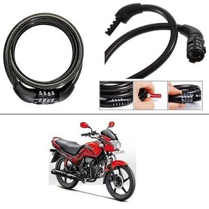 Multifunctional Helmet Bicycle 4 Digit Combination Lock for Sale