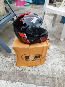 নিউ হেলমেট কালো বুলু গ্রাফিক্স ডিজাইন for Sale