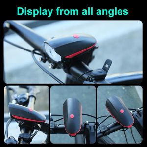 Rechargeable Bike Horn and Light 140 Db with Super Bright 250 Lumen for Sale Rechargeable Bike Horn and Light 140 Db with Super Bright 250 Lumen for Sale