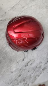 Red Helmet For Cycle for Sale