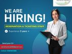 RESERVATION & TICKETING STAFF