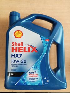shell Helix Hx7 10w-30 synthetic technology 4liter can for Sale