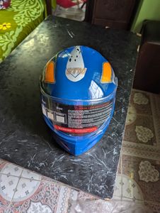 Stm Full Face Motorcycle Helmet Blue Color for Sale