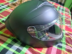 Studds Trooper Dv Matt Black Modular Flip-up Helmet for Sale