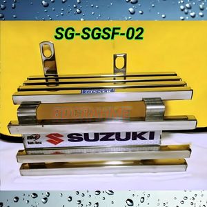 Suzuki Gixxer old and new version silencer guard stainless stil for Sale