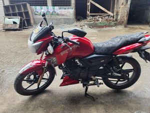 TVS Apache RTR 160 red 2018 for Sale