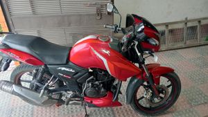 TVS Apache RTR ON TEST 2017 for Sale
