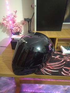 Vega Glossy Black Helmed for Sale