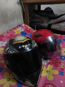 2 Helmet combo sell for Sale