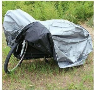 Water Resistant Free Size Bicycle Cover (silver) for Sale