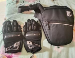 WD biking side cest bag&gloves(once again) for Sale