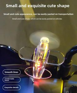 Wind Power Rotating Led Light Aeroplane For Motorcycle for Sale