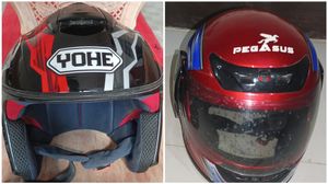 Yohe & Pegasus 2ps Helmet Combo for Sale