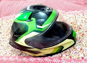 Yohe Black Green Glossy সার্টিফাইড হেলমেট for Sale Yohe Black Green Glossy সার্টিফাইড হেলমেট for Sale